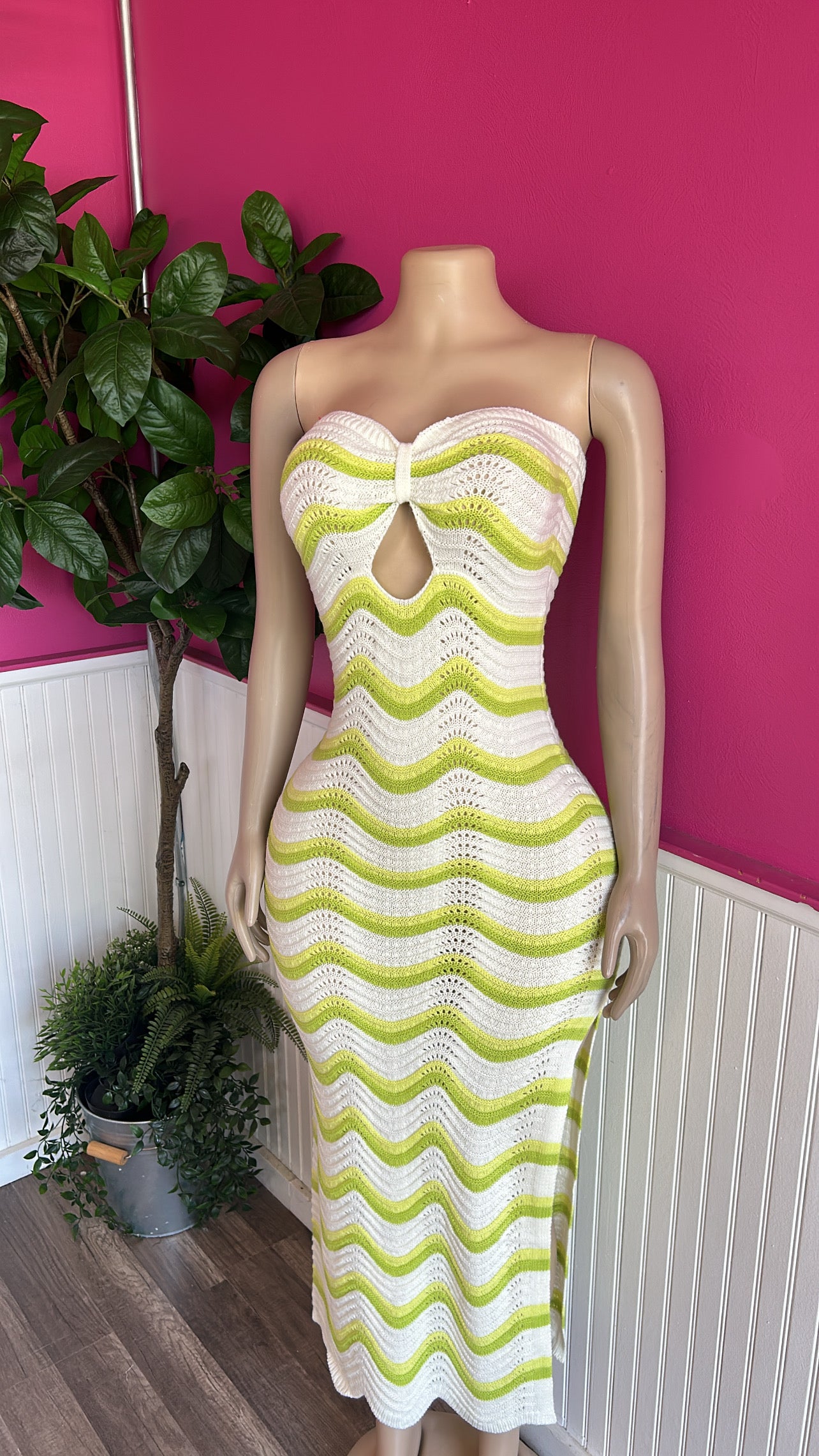 LIME DRESS