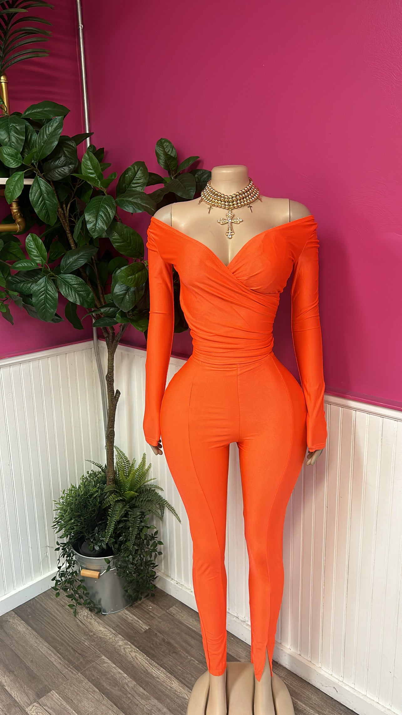 ORANGE 2PC SET