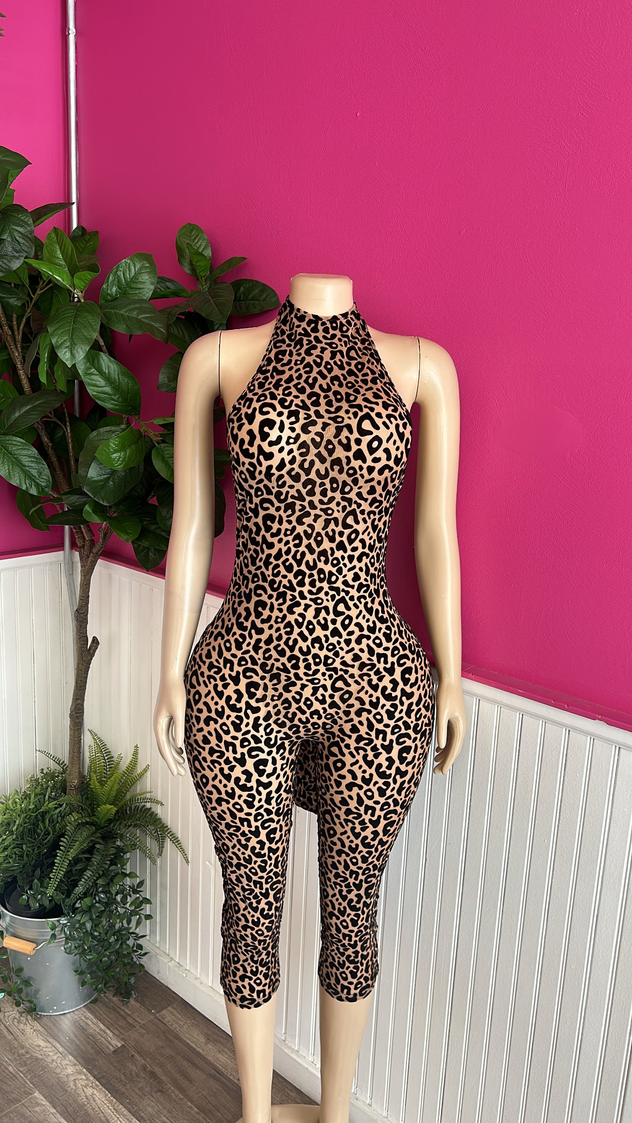 BIG MOMMA CAPRI JUMPSUIT