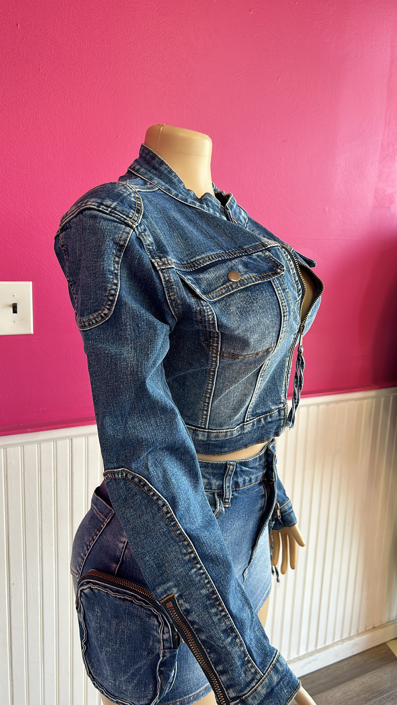 JEAN BADDIE 2PC SET