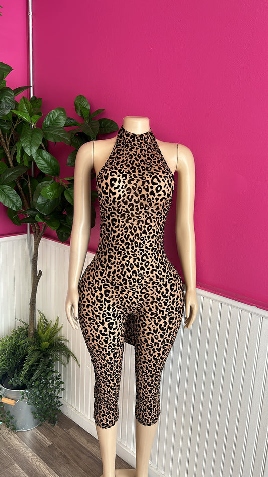 BIG MOMMA CAPRI JUMPSUIT